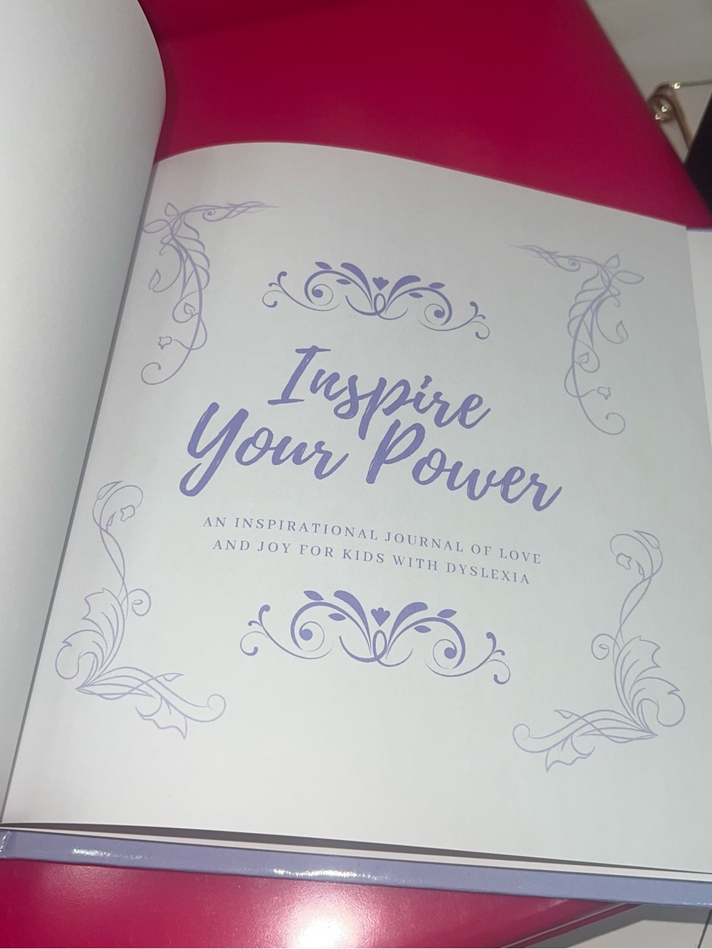 Inspire Your Power Kids Journal – Lavender - Picture 3 of 4